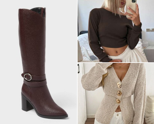 My Go - To Brown Neutral Outfits cover photo collage