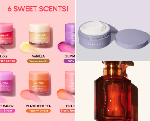 My favorite beauty recs cover photo collage