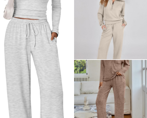 Lounge Sets and Comfy Clothes I Can Wear Out cover photo collage