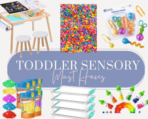 Toddler Sensory Play cover photo collage