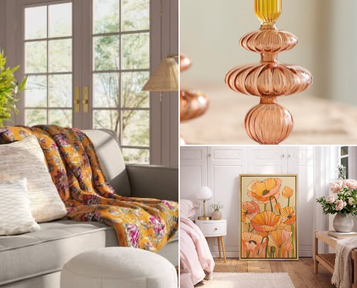 Warm Ochre Home Palette: A Golden Yellow Color Story for Layered Interiors cover photo collage