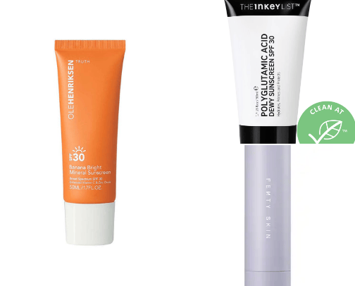Sunscreens cover photo collage