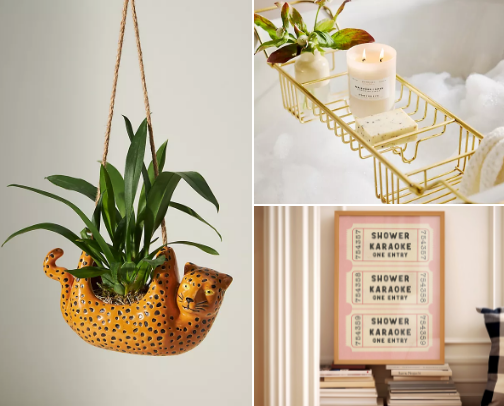 Timeless Elegance: 80's Chic Bath Décor Revival cover photo collage