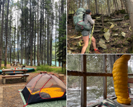 Camping Equipment 🏕️ cover photo collage