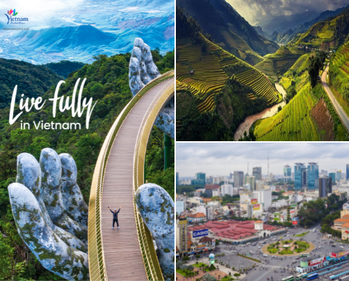 Must Visit Vietnam! cover photo collage