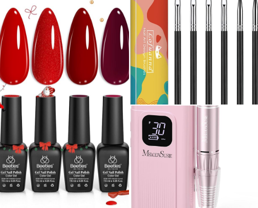 Nails at Home 💅💕 cover photo collage