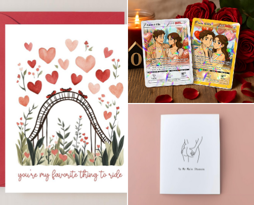 Valentine’s Day Card Favs cover photo collage