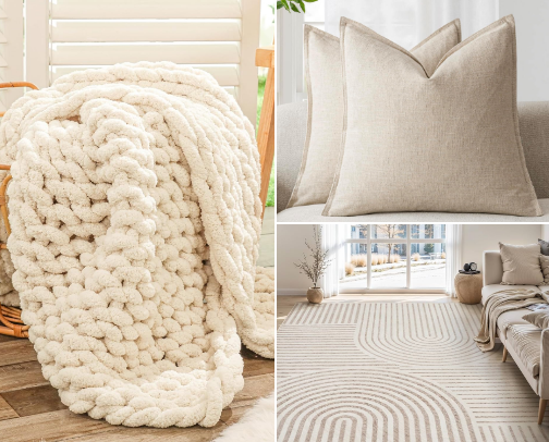 Cozy Living Room Decor Ideas for Families (Budget Friendly & Modern) cover photo collage