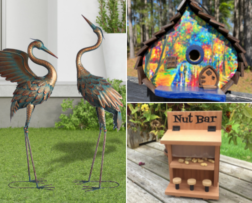 Everything for your backyard birds and friends cover photo collage