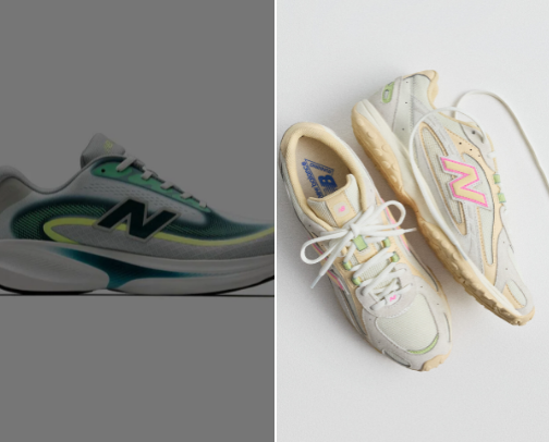 New Balance Sneakers cover photo collage