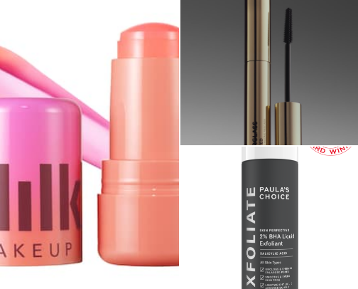 My favorite beauty recs cover photo collage