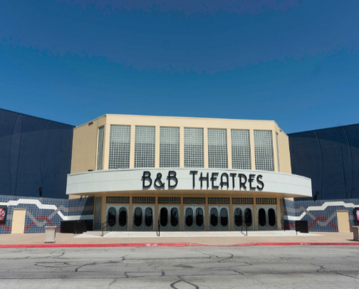 Movie theater cover photo collage