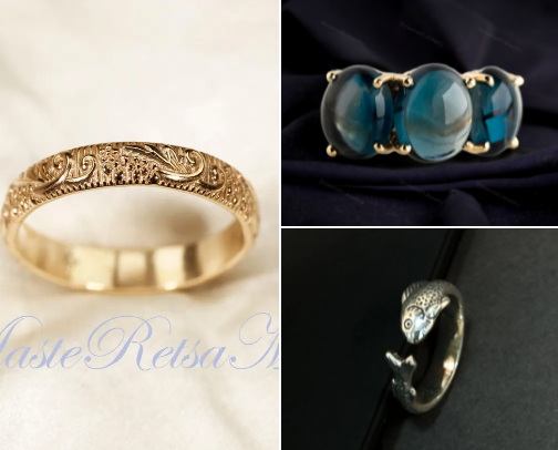 Etsy Rings: Perfect for Any Occasion cover photo collage