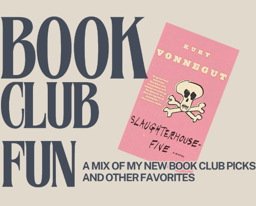 Book Club Fun cover photo collage