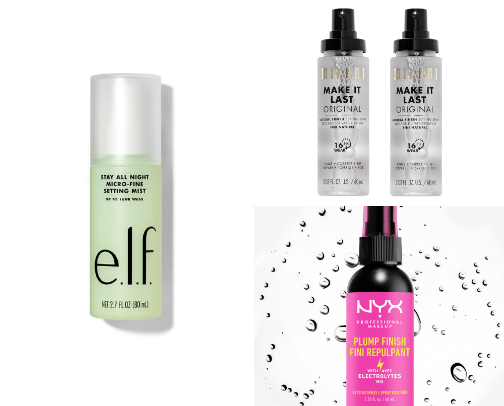 School air proof setting sprays 🌸 cover photo collage