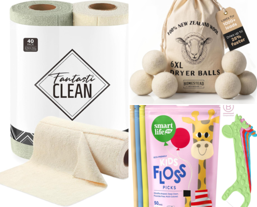 For The Mom Who Wants To Try Clean Or Healthy Products cover photo collage