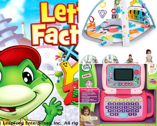 Our Baby’s Toy Box: See What’s Inside! cover photo collage