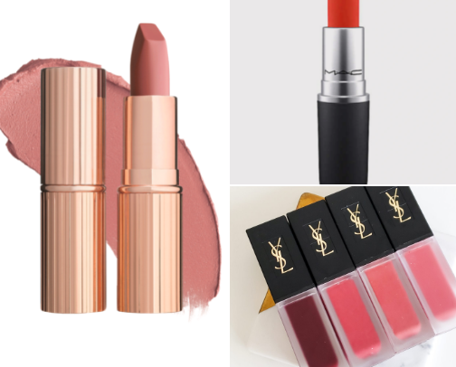 Premium Lip Products & Lipsticks cover photo collage