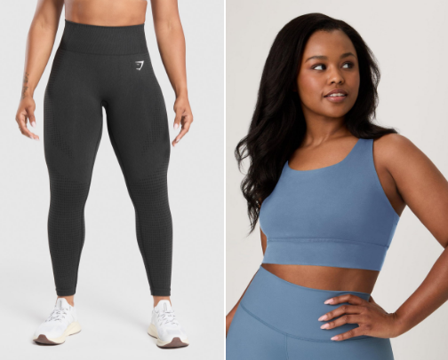 Gym wear cover photo collage