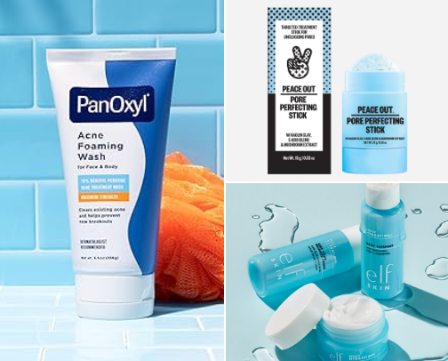 Skincare that I use to keep my skin looking top notch! cover photo collage