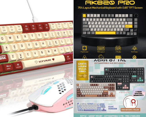 Accessories PC cover photo collage