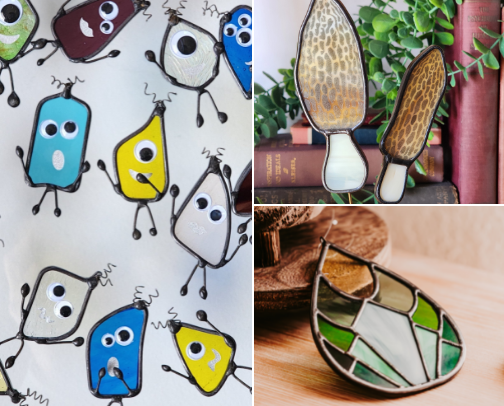 Handcrafted Christmas Ornaments & Gifts cover photo collage
