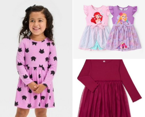 Toddler girl fashion. cover photo collage