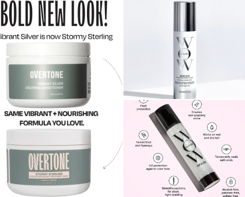 Sexy and Silver - What I use for my gray hair growout cover photo collage