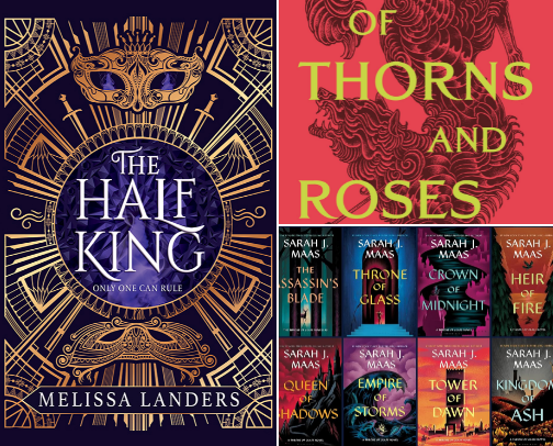 Fantasy Books cover photo collage