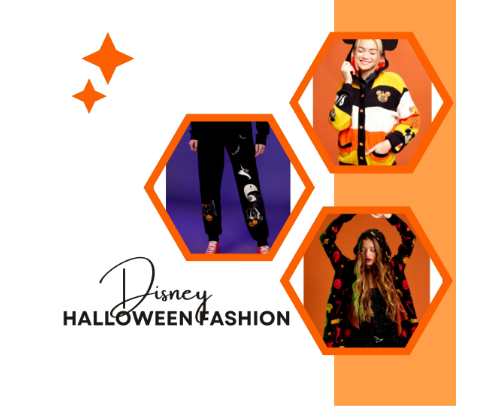 Disney Halloween Fashion cover photo collage