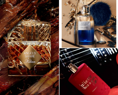 Perfumes cover photo collage