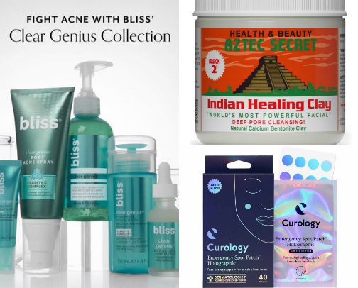 What I do/ use when I’m beefing with my acne cover photo collage