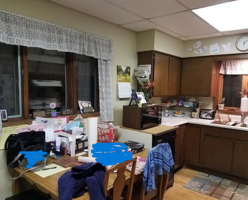 Before and After of my favorite room of the house, the kitchen.  Our kitchen was so small I planned out a way to use every inch. cover photo collage