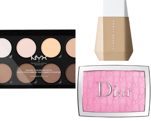 Face Makeup Products🪞 cover photo collage