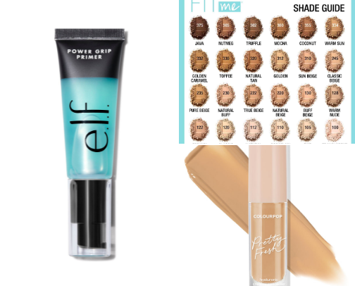 Go-to makeup products under $10 cover photo collage