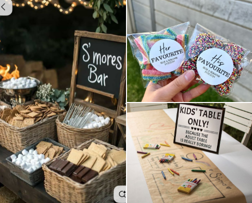Things I want at my wedding that are a little different 🤗 cover photo collage