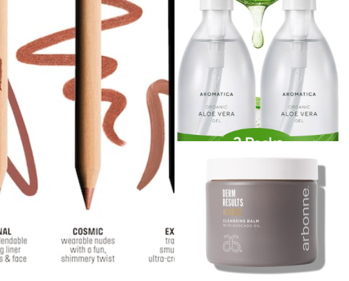 My favorite beauty recs cover photo collage