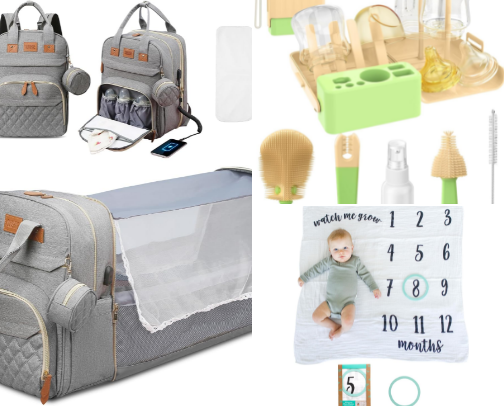 Budget Friendly Baby Items cover photo collage