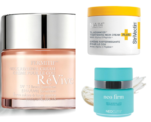 The Neck & Hands Everyone Forgets: 15 Cult Luxury Firming Neck, Decollete & Hand Creams That Give Your Age Away cover photo collage