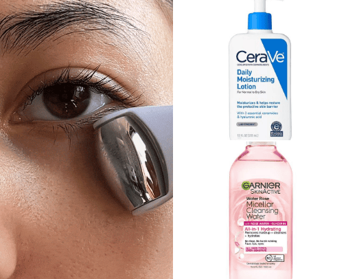 Skincare cover photo collage