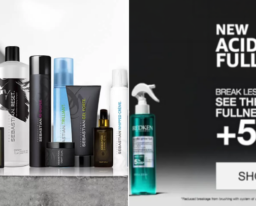 Hair Care Products cover photo collage