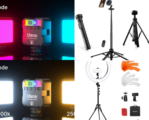 "The Mobile Content Creator Starter Pack (Under $150)" cover photo collage
