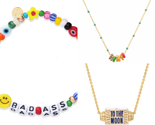 Necklace and Bracelet Stack Ideas cover photo collage