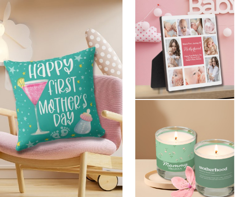 Celebrating Her First Mother’s Day: Thoughtful Gifts for New Moms cover photo collage