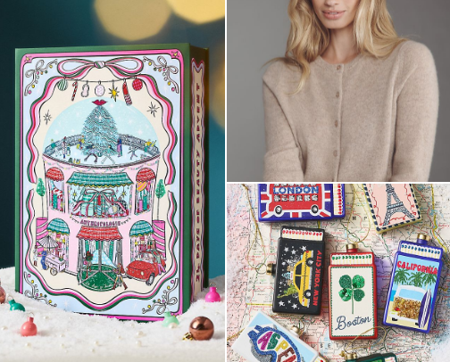 The Best Holiday Gift Guide for Anthropologie Shoppers 🛍️✨ cover photo collage