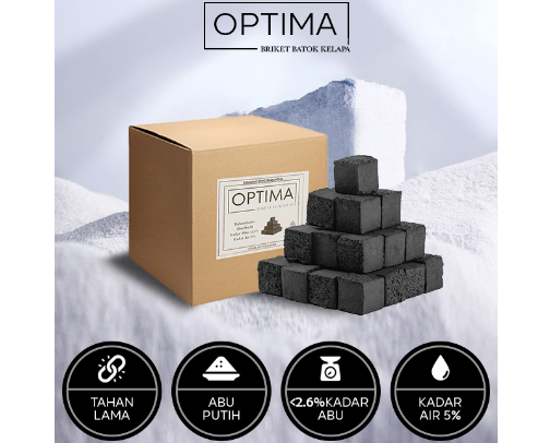 PREMIUM INDONESIAN COCONUT CHARCOAL BRIQUETTES cover photo collage