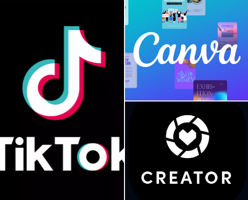 Apps & Sites for Creators 🤑 cover photo collage