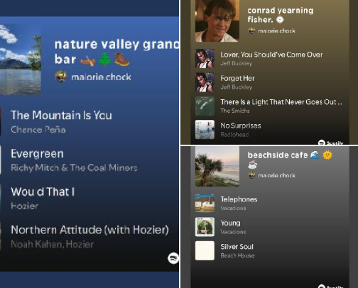 ~ ME! (As Spotify Playlists) ~ cover photo collage