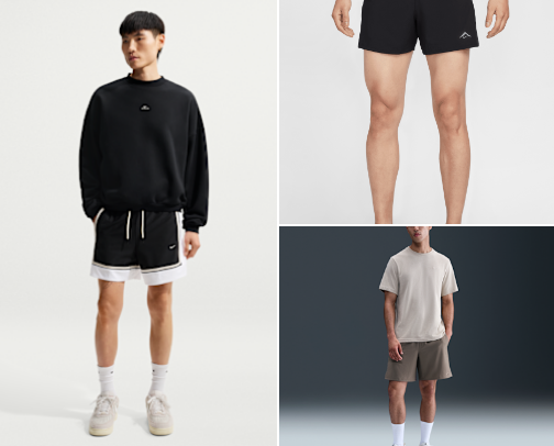Nike Shorts cover photo collage