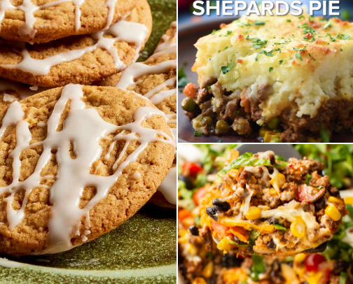 Food Recipes cover photo collage